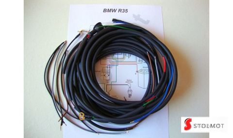 INSTALACJA ELEKTRYCZNA BMW R3 / R4 / R35 INSTALACJA ELEKTRYCZNA BMW R3 / R4 / R35