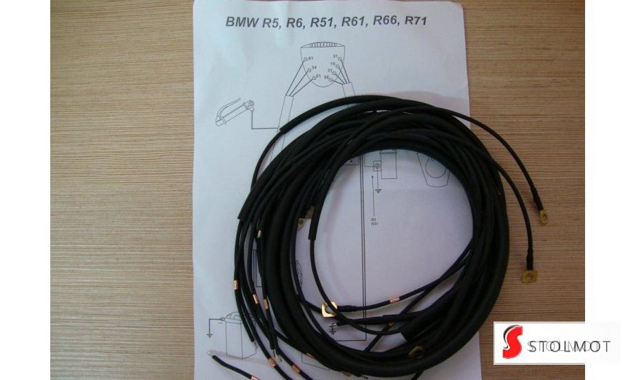 INSTALACJA ELEKTRYCZNA BMW R5 / R6 / R66 / R51 / R71 INSTALACJA ELEKTRYCZNA BMW R5 / R6 / R66 / R51 / R71
