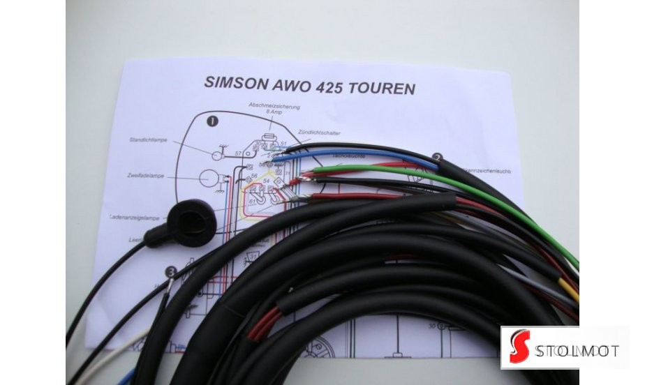 INSTALACJA ELEKTRYCZNA CZARNA AWO TOUREN INSTALACJA ELEKTRYCZNA CZARNA AWO TOUREN