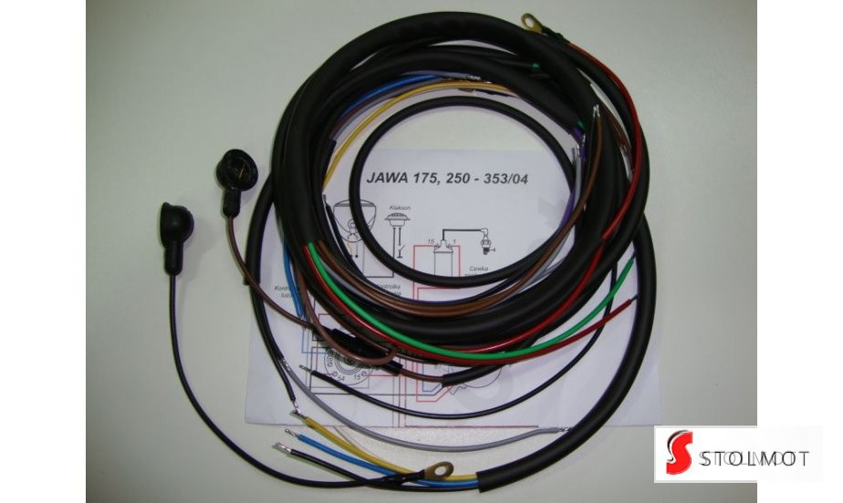INSTALACJA ELEKTRYCZNA JAWA 175 / 250 / 353/04 INSTALACJA ELEKTRYCZNA JAWA 175 / 250 / 353/04
