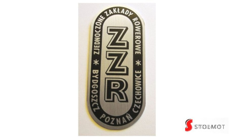 KOMAR MR 232 TABLICZKA ZNAMIONOWA LOGO KOMAR MR 232 TABLICZKA ZNAMIONOWA LOGO
