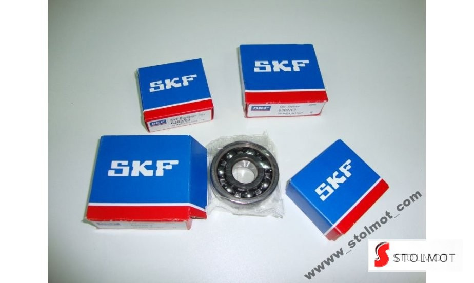 ŁOŻYSKA SILNIKA SKF SIMSON SR1 / SR2 / SR2E ŁOŻYSKA SILNIKA SKF SIMSON SR1 / SR2 / SR2E