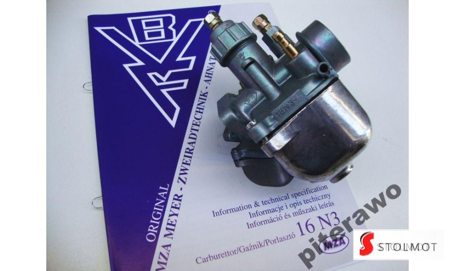 GAŹNIK BVF 16N3-5 SIMSON S70 / S51 / SR50 GAŹNIK BVF 16N3-5 SIMSON S70 / S51 / SR50