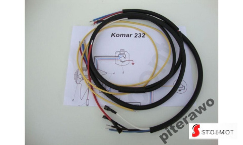 KOMAR 232 INSTALACJA ELEKTRYCZNA CZARNA