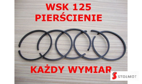 PIERŚCIENIE TŁOKOWE 1 SZLIF 52,25 WSK / WFM / 125