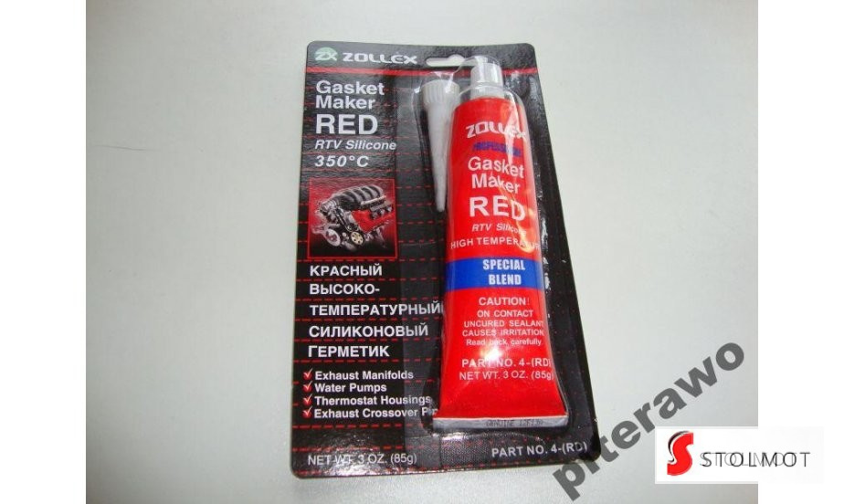 SILIKON USZCZELNIACZ 85 GR CZERWONY SILIKON USZCZELNIACZ 85 GR CZERWONY