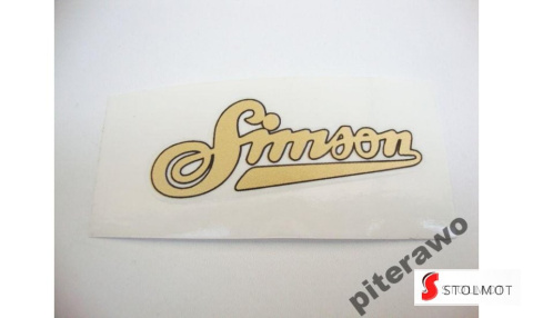 NAKLEJKA LOGO NA BŁOTNIK SIMSON SR2 NAKLEJKA LOGO NA BŁOTNIK SIMSON SR2