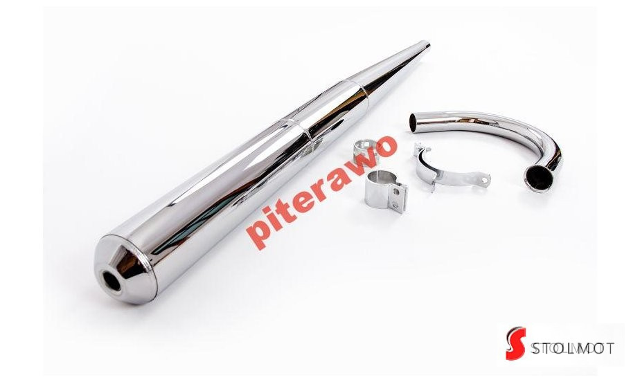 TŁUMIK MZ TS 250 KOMPLET TŁUMIK MZ TS 250 KOMPLET