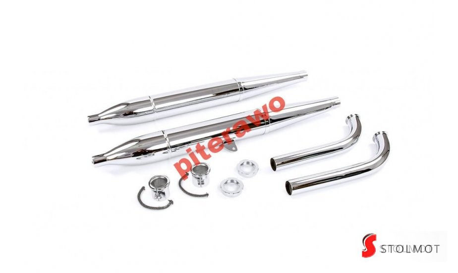 TŁUMIKI IFA BK 350 CYGARO KOMPLET TŁUMIKI IFA BK 350 CYGARO KOMPLET