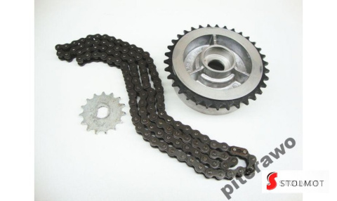 ZĘBATKI ŁAŃCUCH SIMSON S51 / KR51/2 13 Z ZĘBATKI ŁAŃCUCH SIMSON S51 / KR51/2 13 Z