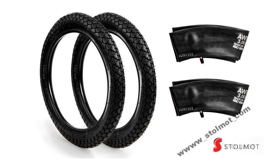 OPONY Z DĘTKAMI 300 X 325 X 19 WFM / WSK / SHL / PANNONIA OPONY Z DĘTKAMI 300 X 325 X 19 WFM / WSK / SHL / PANNONIA