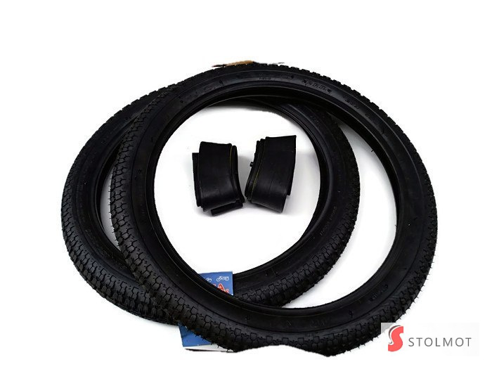OPONY DĘTKI KOMAR 2+2 19 X 2.5 OPONY DĘTKI KOMAR 2+2 19 X 2.5