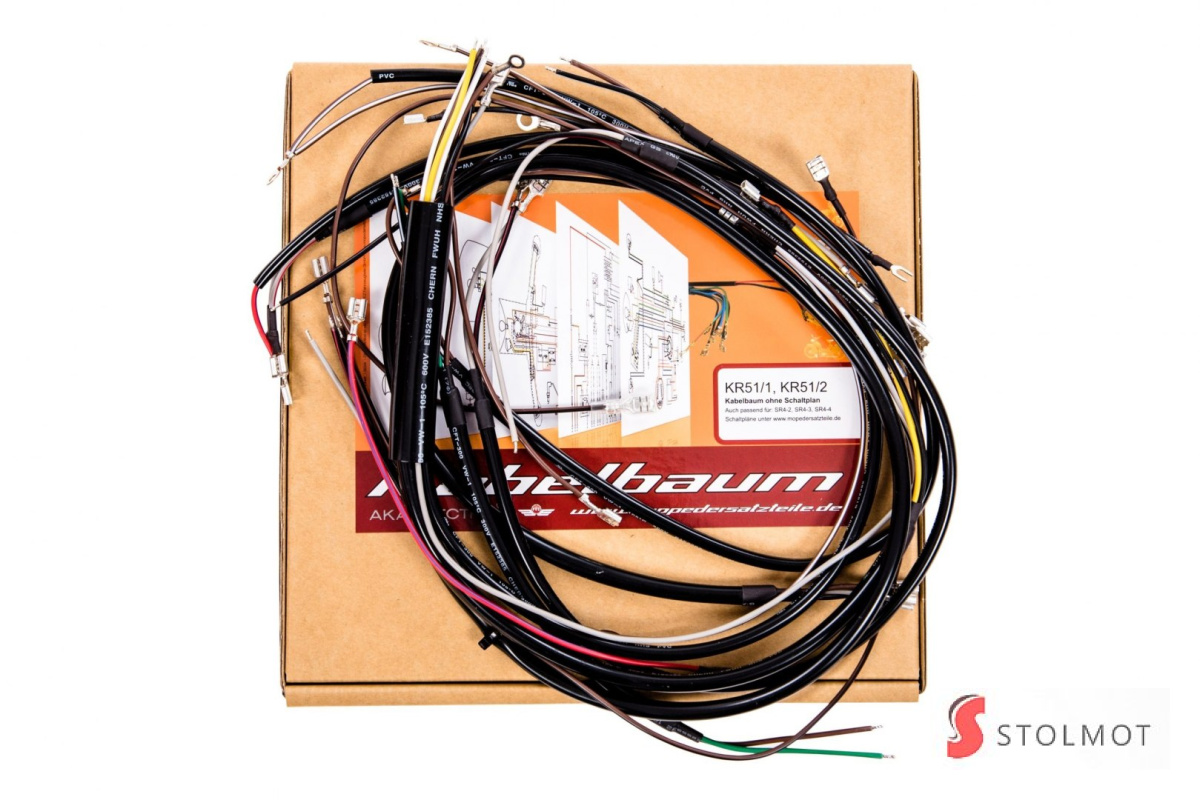 SIMSON KR51/1 / KR51/2 / SR4 INSTALACJA ELEKTRYCZNA SIMSON KR51/1 / KR51/2 / SR4 INSTALACJA ELEKTRYCZNA
