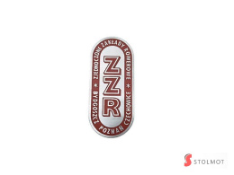 TABLICZKA LOGO KOMAR ROWER ZZR