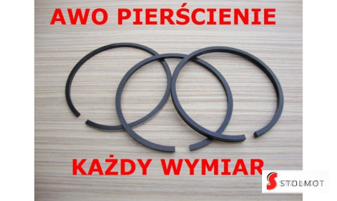 PIERŚCIENIE TŁOKOWE MZ TS 150 56,00 PIERŚCIENIE TŁOKOWE MZ TS 150 56,00